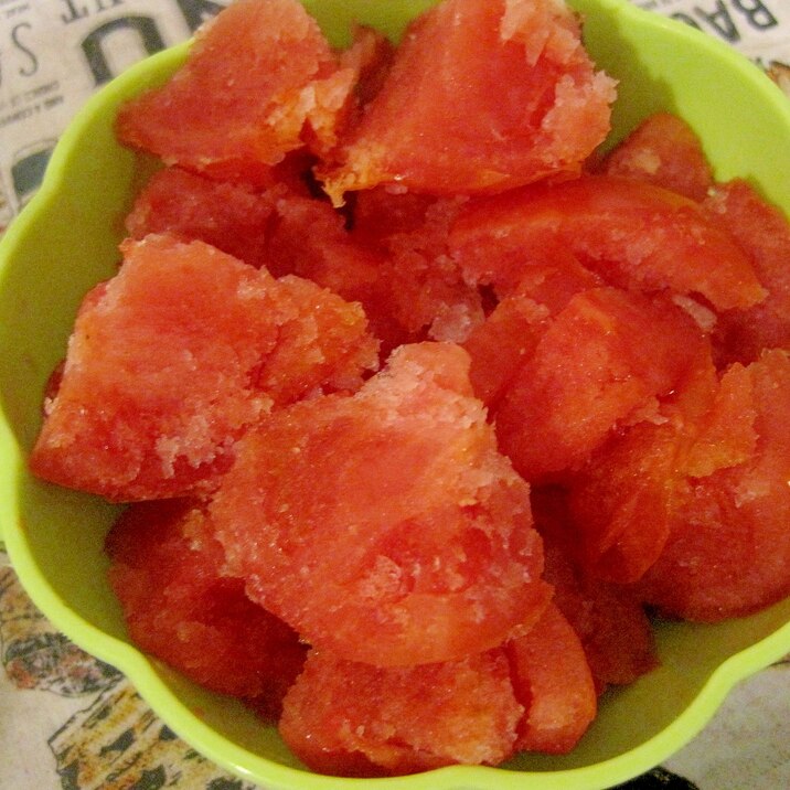 フルーツトマトシャーベット
